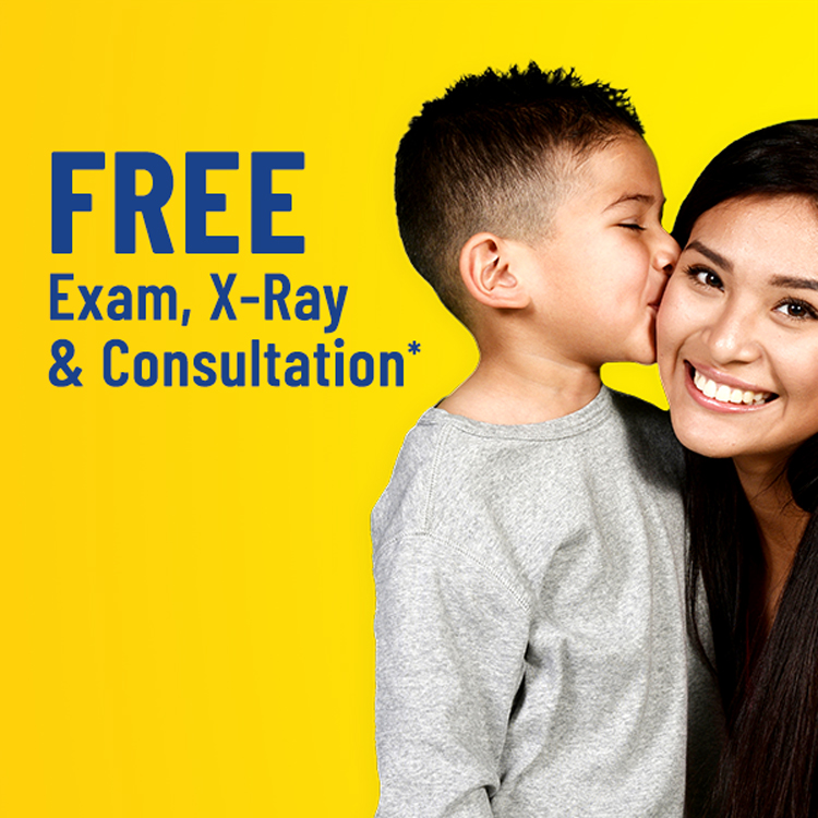 Free exam & X‑ray promo at Vista Ridge Dental Care