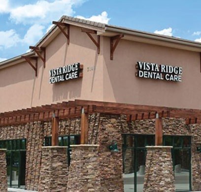 Exterior view of Vista Ridge Dental Care